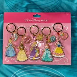 Princess Sugar Sweets Cookie Snack Charm Key ring Tokyo Disney Resort Rare